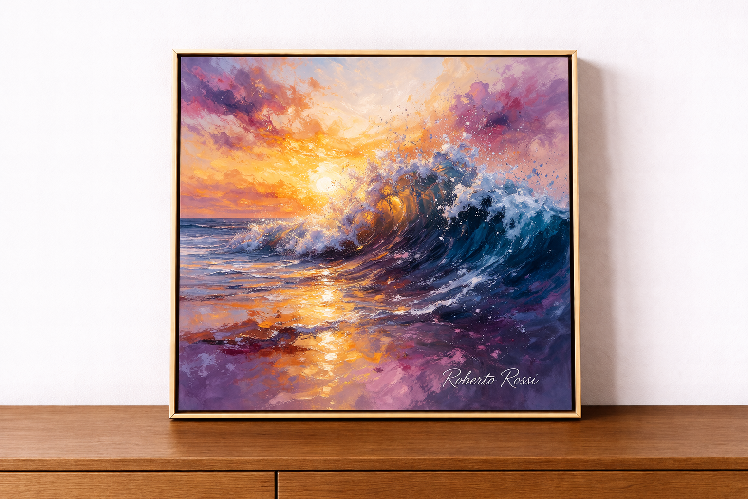 Abstract seascape