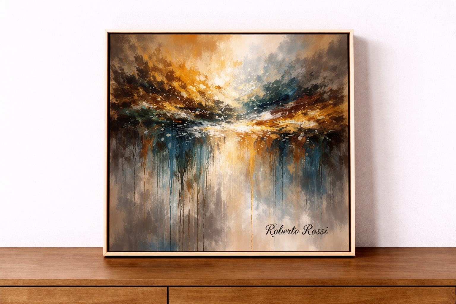 Vibrant abstract by Roberto Rossi