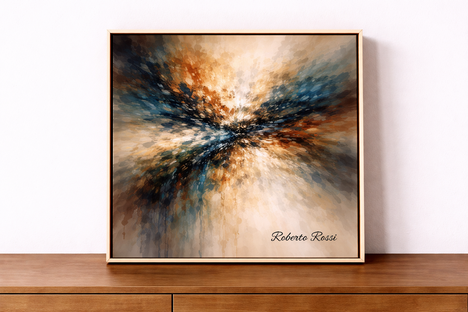 Abstract expressionism by Roberto Rossi