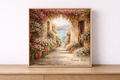 Mediterranean charm in sunlight